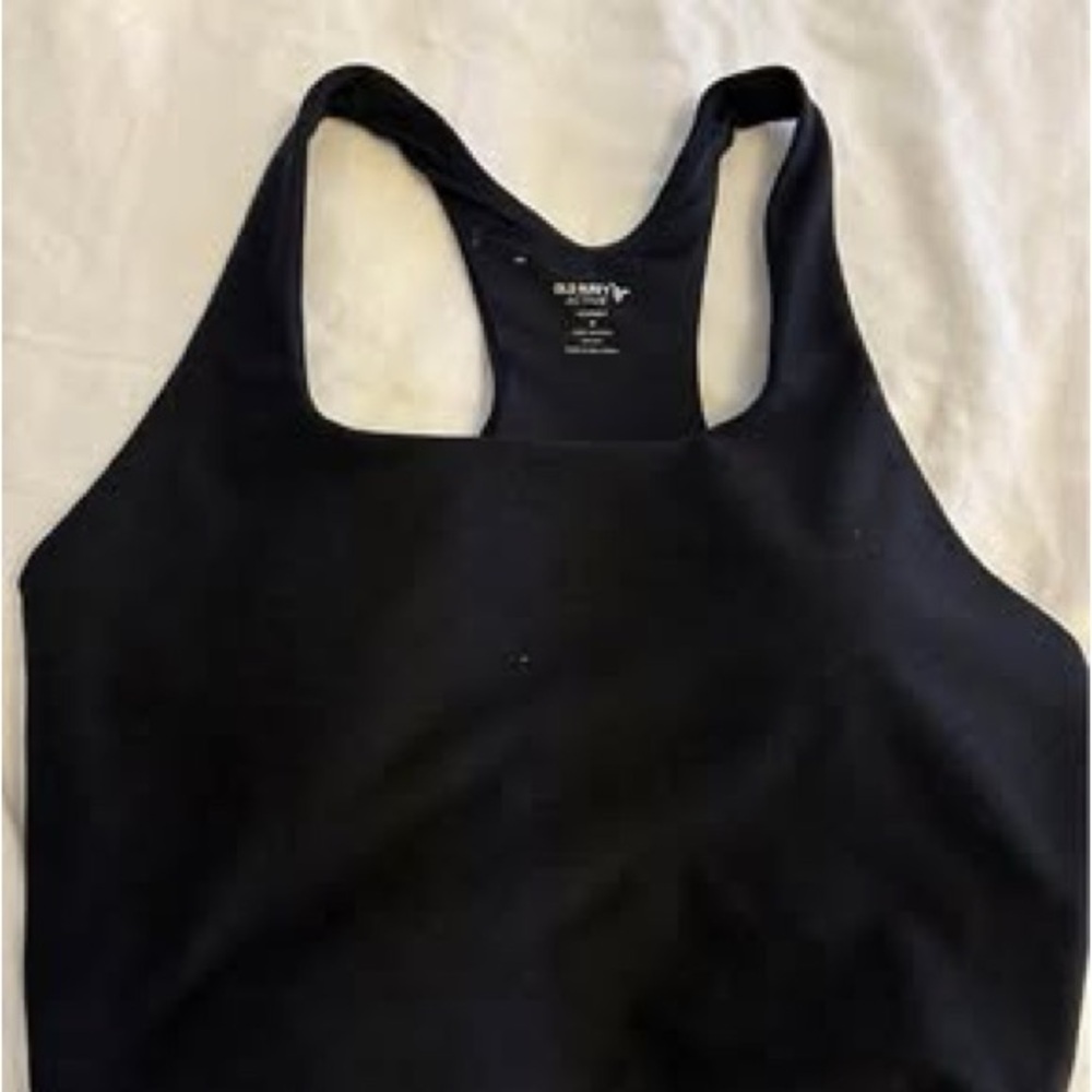 Old Navy Active Black Racerback Tank